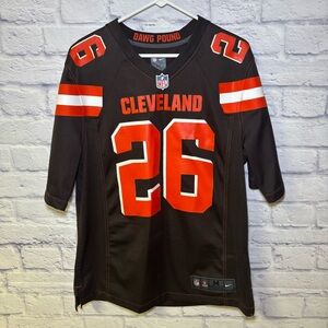 Pierre Desir Cleveland Browns #26 Autographed Nike Men’s Medium NFL Football Fan